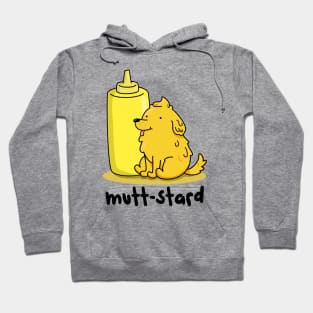 Mutt-stard Cute Mustard Dog Pun Hoodie